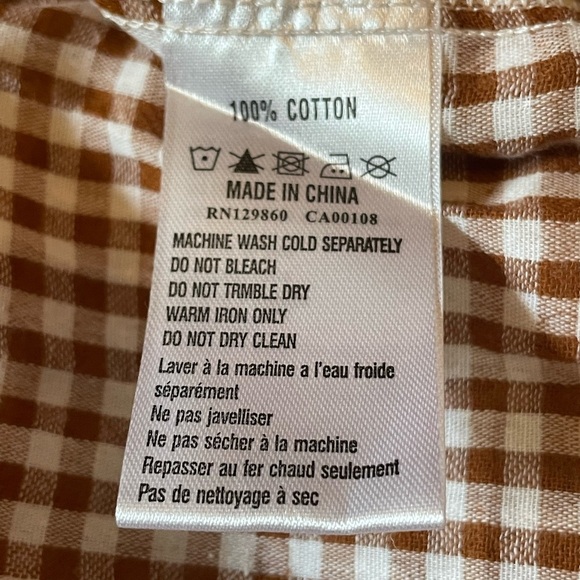 NWT Rhythm Lola Tiered Checkered Dress - Picture 6 of 7